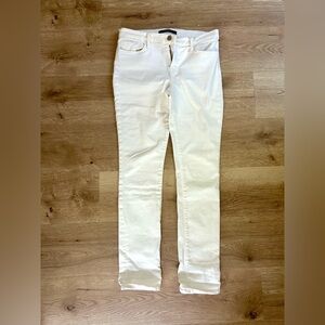J Brand Rail Blanc White Skinny Jeans Size 30